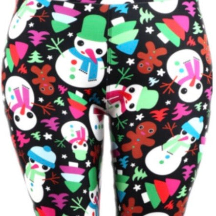 Leggings, Christmas Snowmen