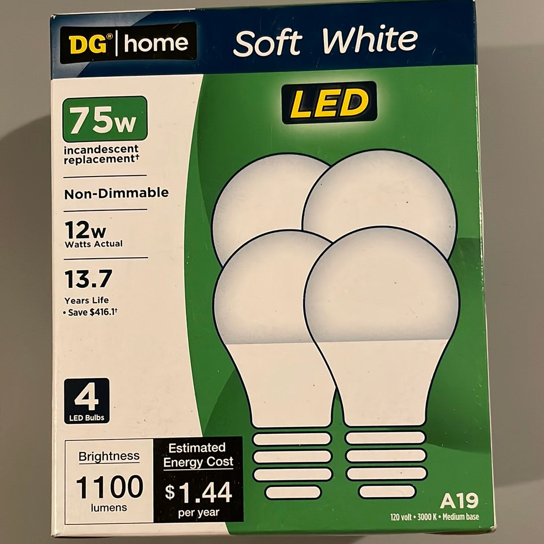75 Watt Lightbulbs
