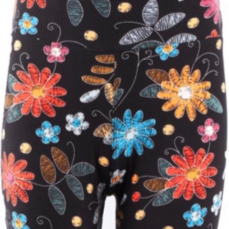 Leggings, Doodle Flowers