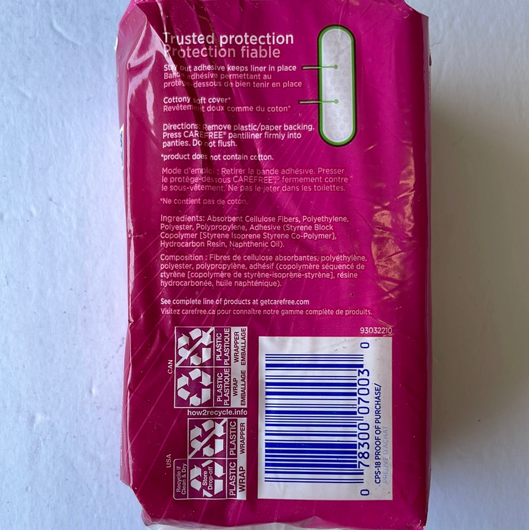 Carefree Original Long Liners To Go, 18 Ct