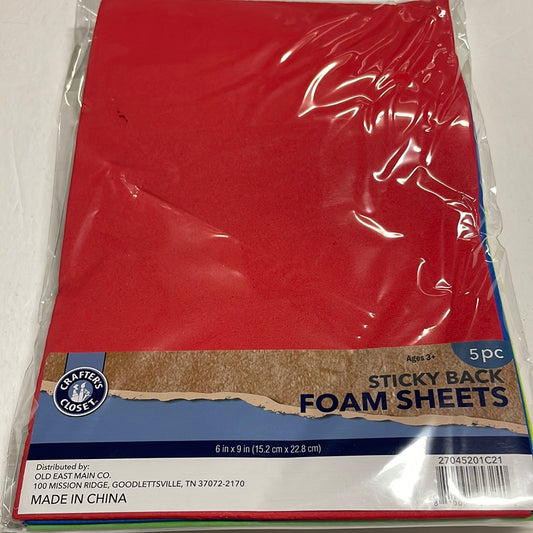 Artskills Crafter’s Closet, Foam Sheets