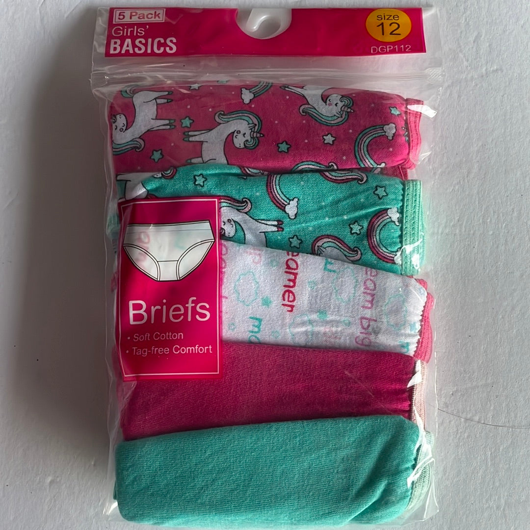 Girl’s Basic Briefs Underwear