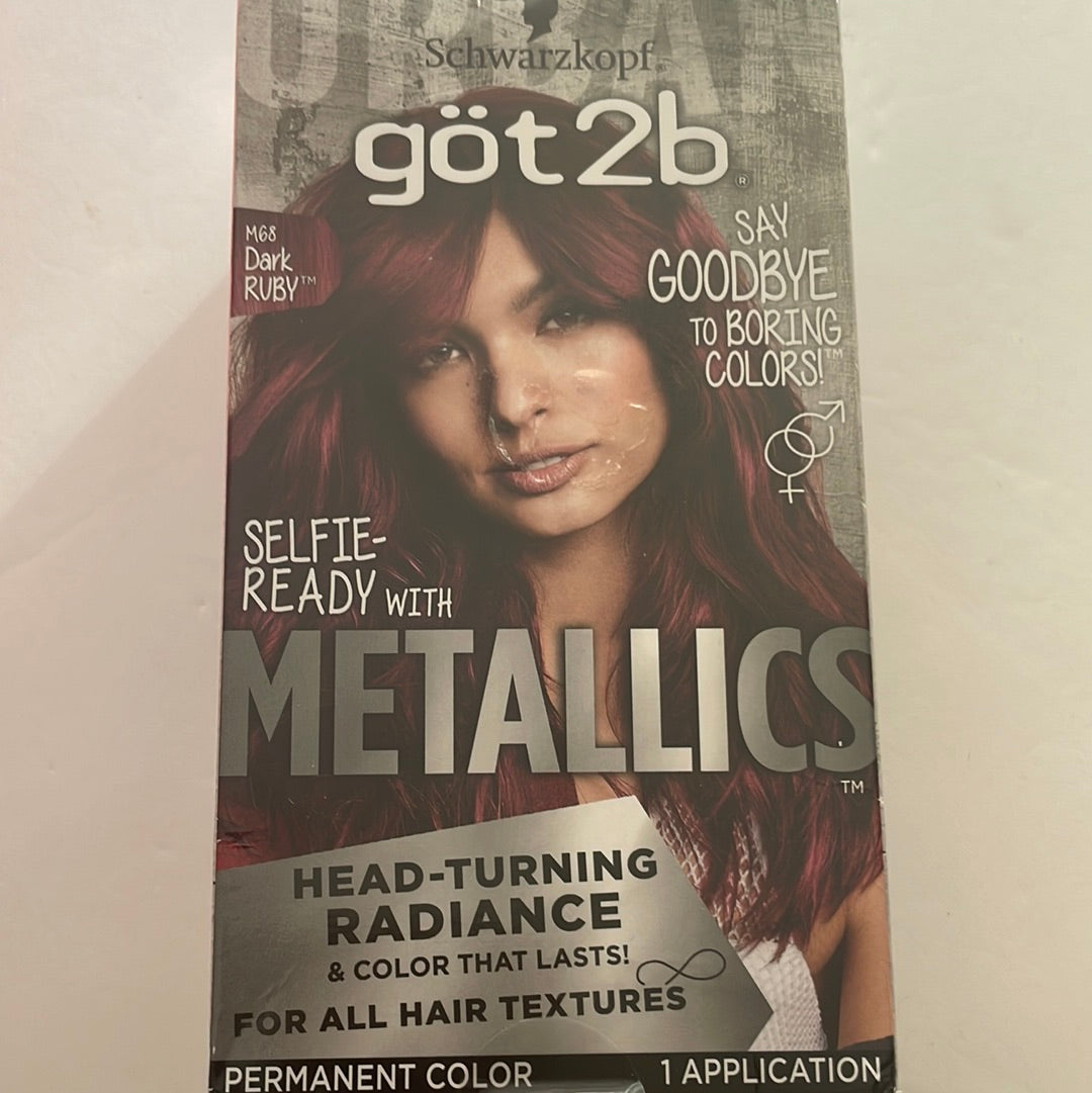 Got2b Metallics Permanent Hair Color