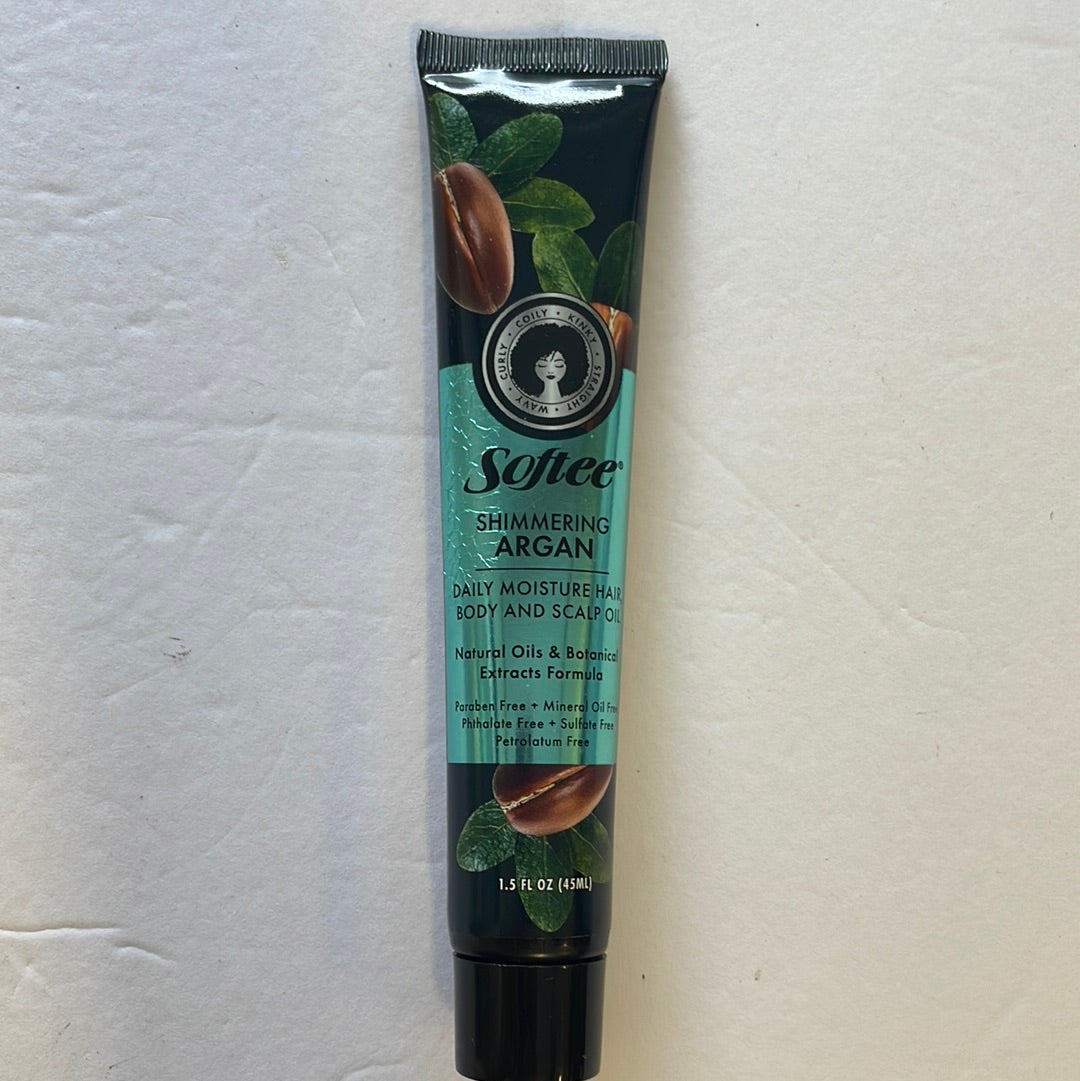 Softee Hair Body Oil Shimmering Argan