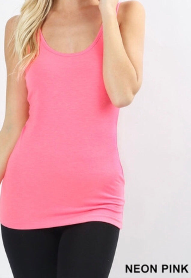 Tops, Scoop Back Tank Top