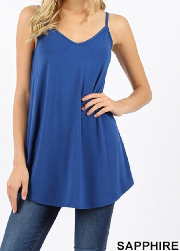 Tops, Reversible Spaghetti Strap Cami