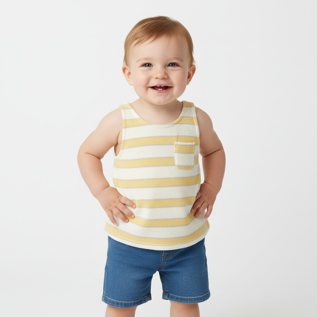 Youth, Easy Peasy Organic Cotton Tank Top
