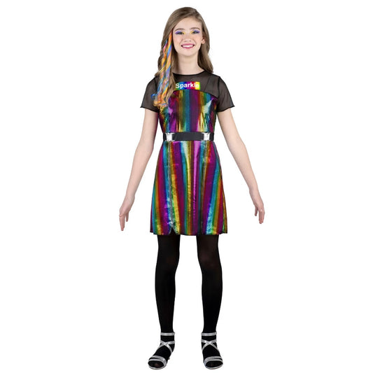 Youth, Girls Halloween Dress Up Costumes, Size S (4/5)