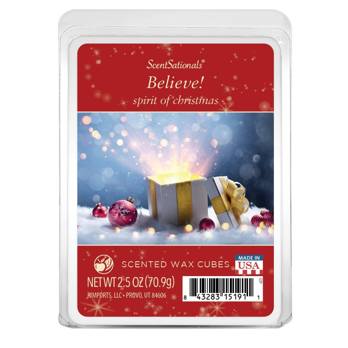 ScentSationals Scented Wax Melts (Christmas Edition)