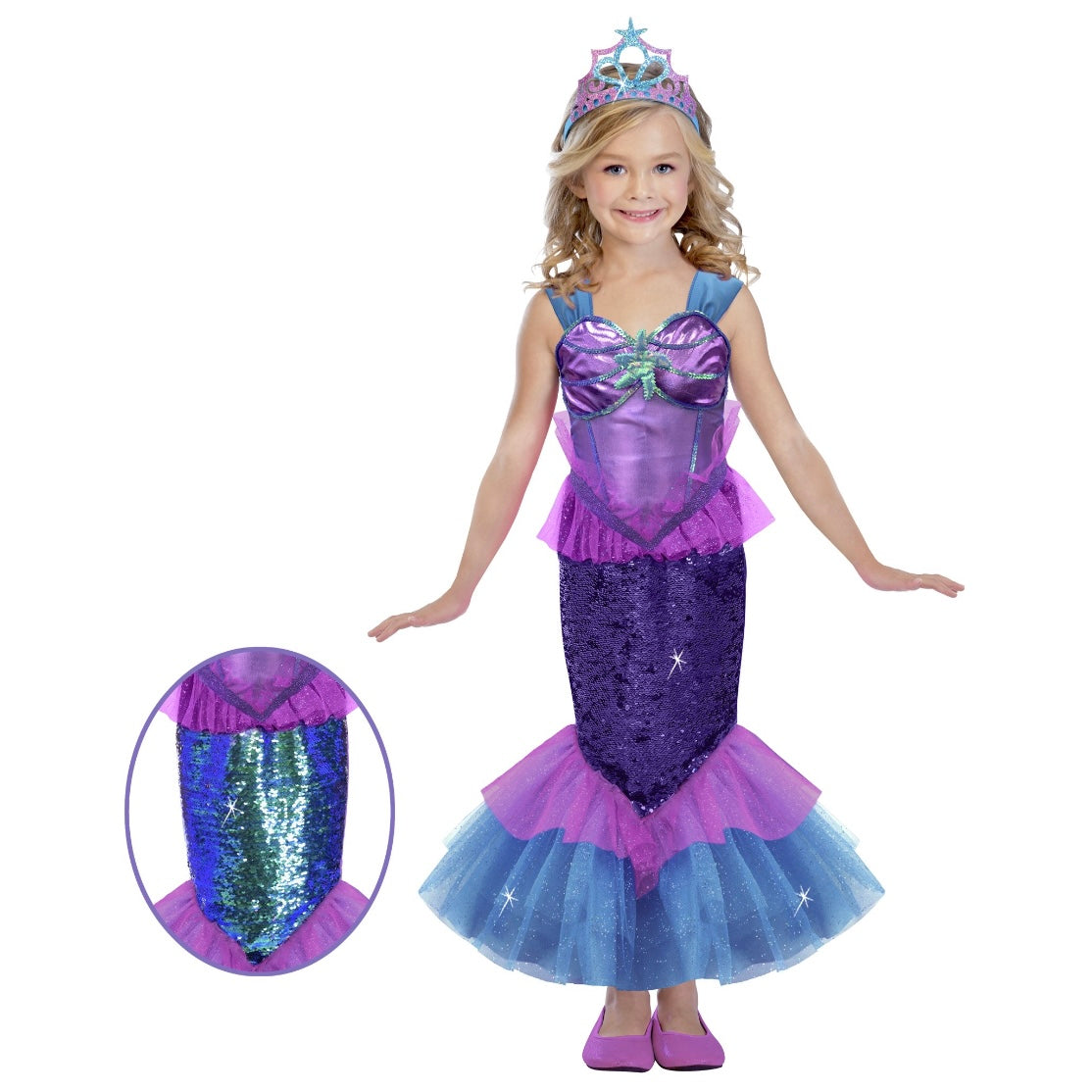 Youth, Girls Halloween Dress Up Costumes, Size S (6/6X)