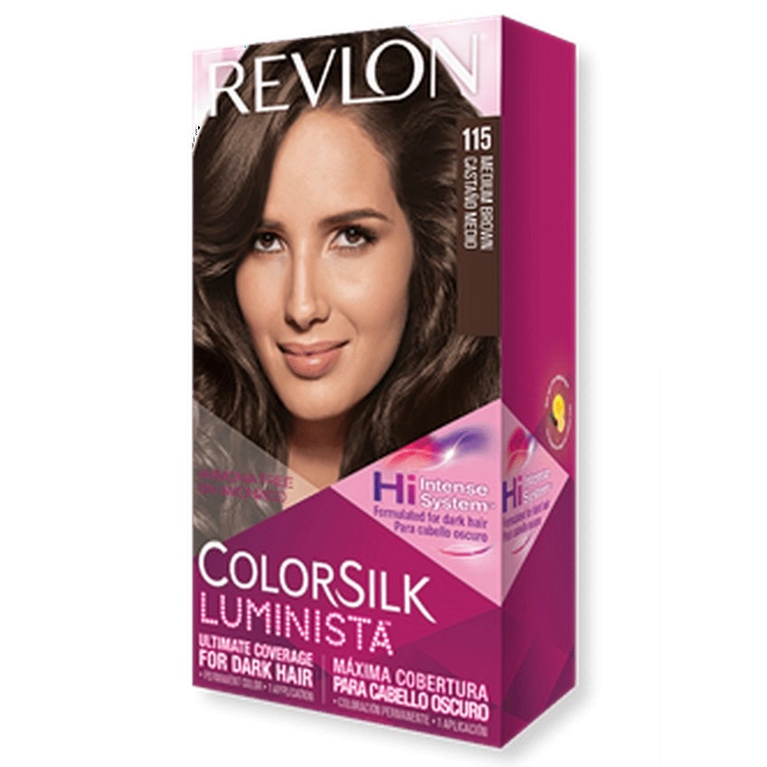 Revlon Colorsilk Permanent Hair Color, No Mess Formula, 1 Pack
