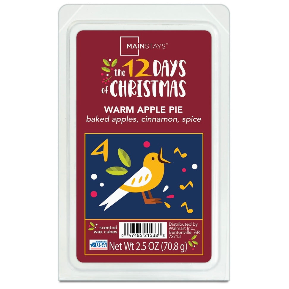 Mainstays 12 Days Of Christmas Wax Melts