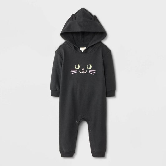 Cat and Jack Halloween Hooded Romper