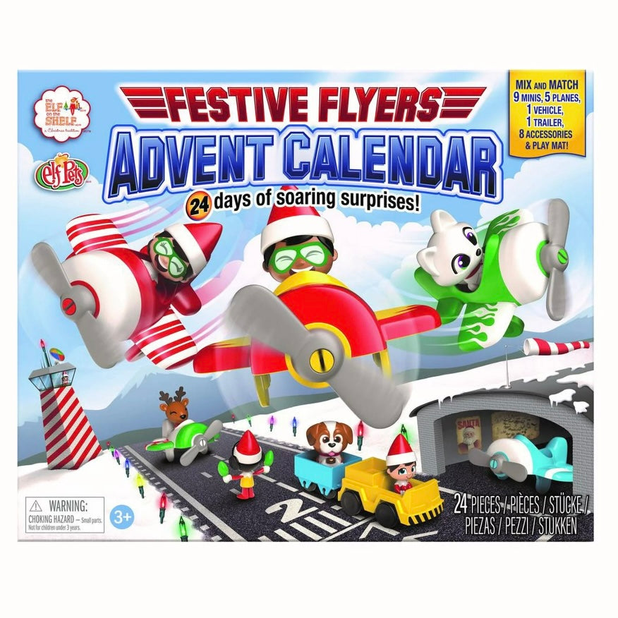 The Elf On The Shelf Festive Flyers Advent Calendar