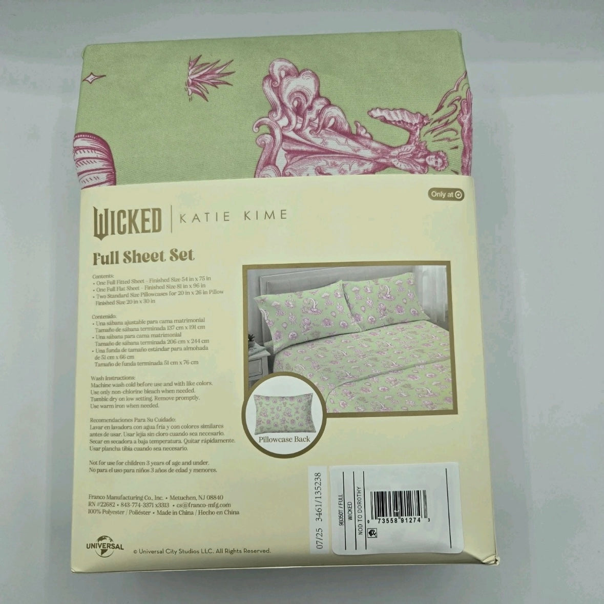 Wicked Full Sheet Set by Katie Kime