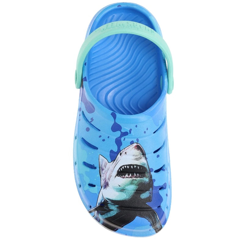 Youth, Rugged Shark Clogs