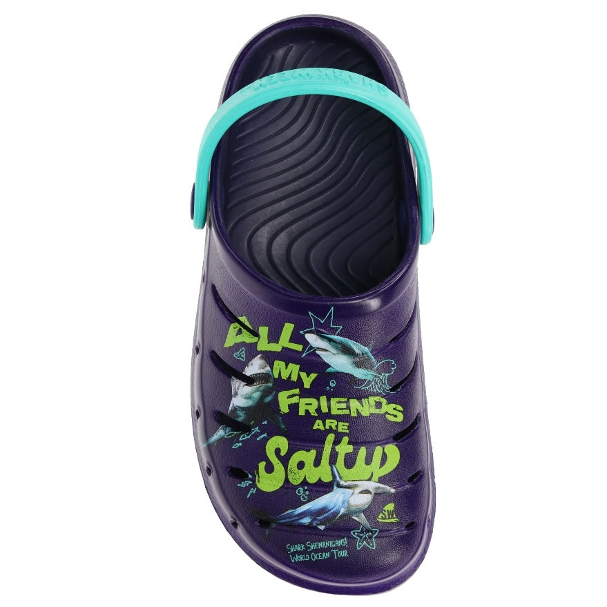 Youth, Rugged Shark Clogs