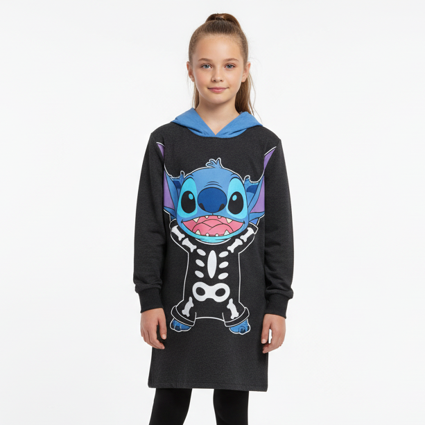 Youth, Girls Licensed Hooded Long Sleeved Cosplay dresses, size 4-18