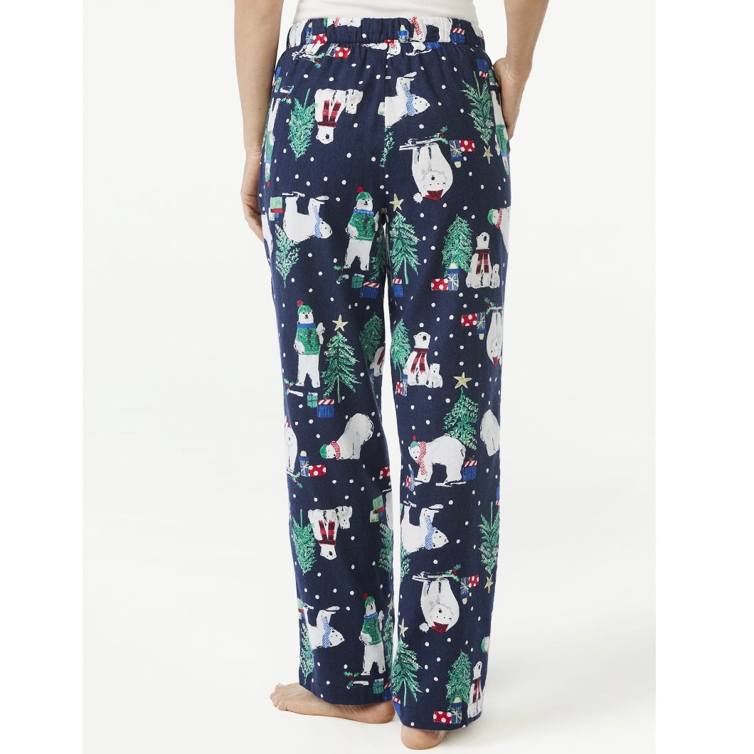 Women’s, Joyspun Christmas Flannel Lounge Pants