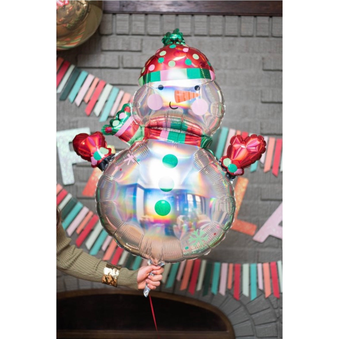 Anagram Pre-Inflated Helium Super Shaped Foil Balloon