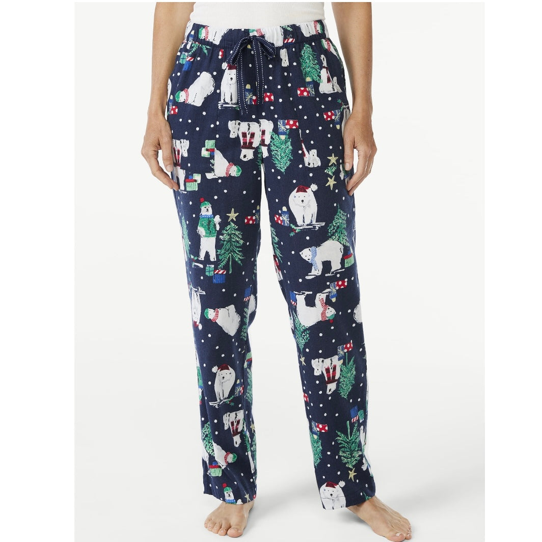 Women’s, Joyspun Christmas Flannel Lounge Pants