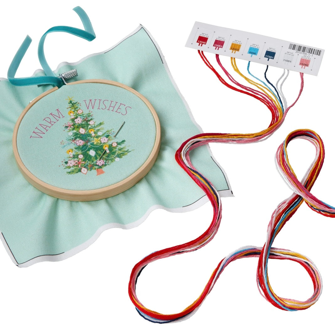 The Pioneer Woman Embroidery Ornament Kit