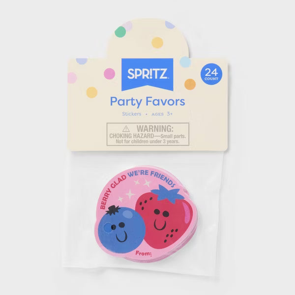 Valentine's Day Snack Giveaway Stickers