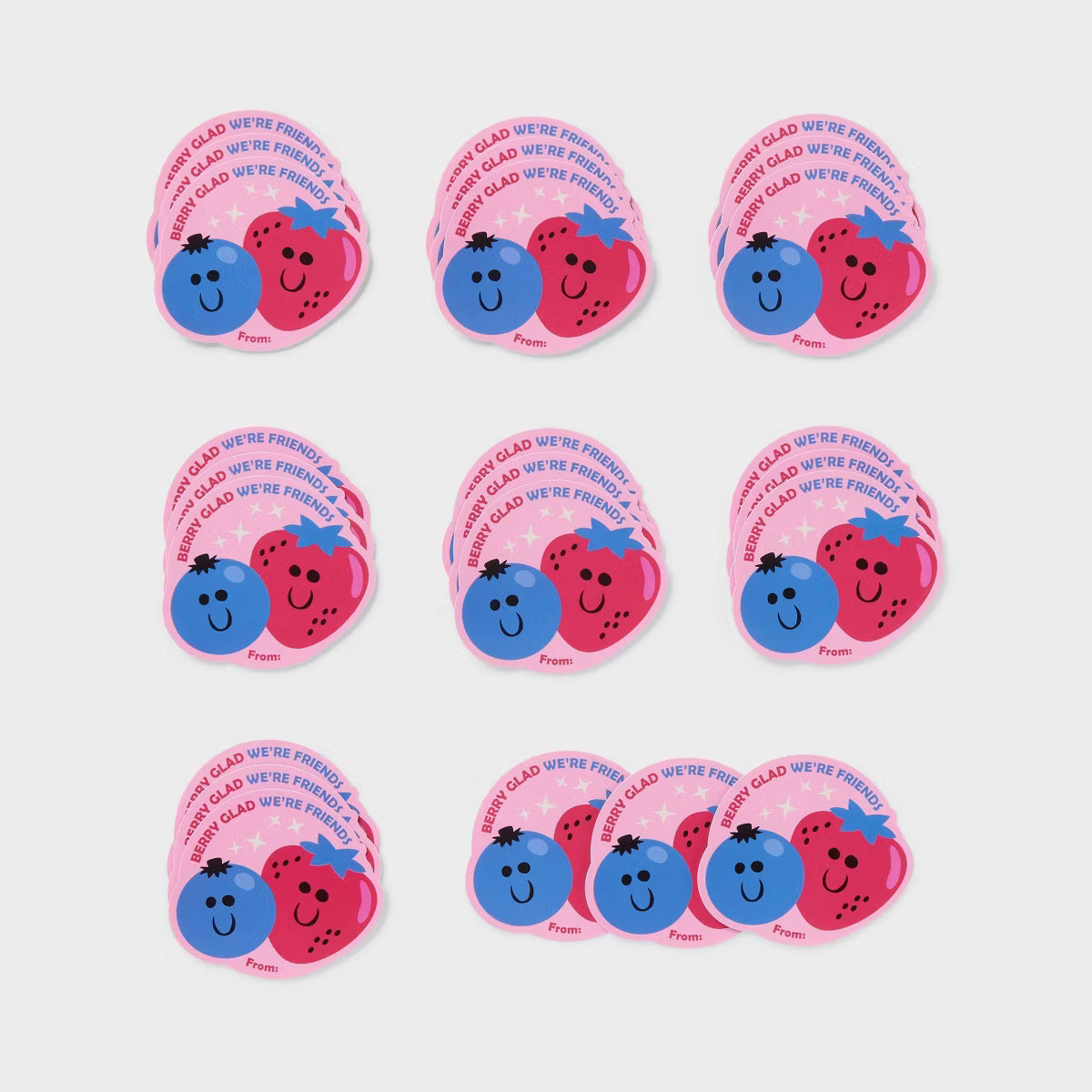 Valentine's Day Snack Giveaway Stickers