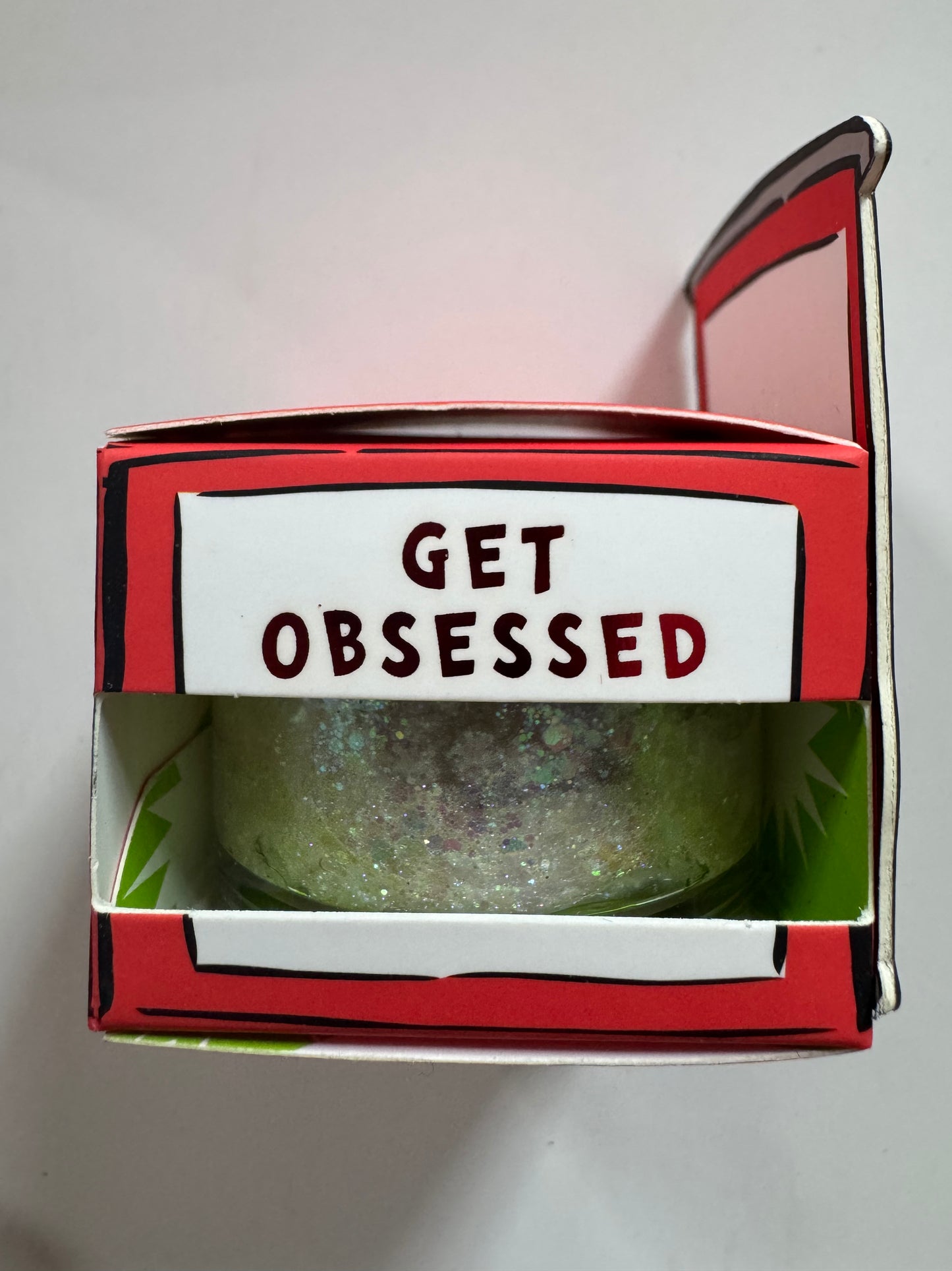 ColourPop The Grinch Who-Hash Gliterally Obsessed Iridescent Body Glitter Gel - Limited Edition Glitter Makeup for Hair, Face & Body - Holiday Makeup Must-Have (0.6 oz)