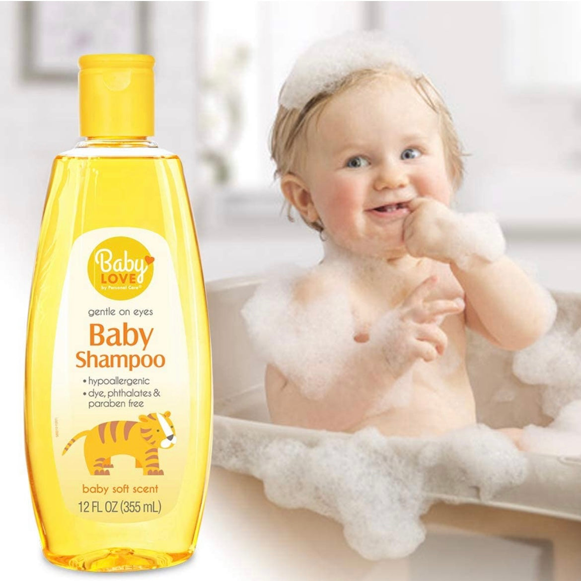 Baby Love Baby Shampoo, 12fl oz