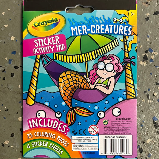 Crayola Sticker Activity Pad 