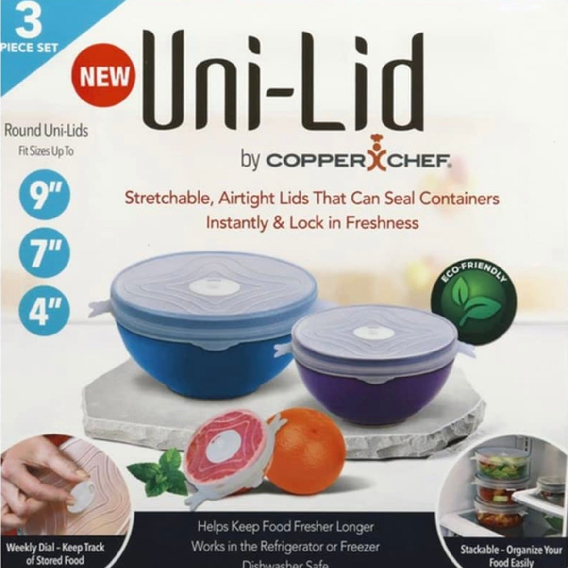 As Seen On Tv, Uni-Lid By Copper Chef
