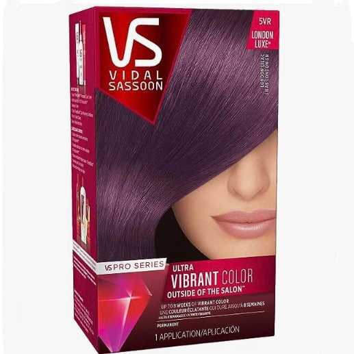 Clairol Vidal Sassoon Pro Series Permanent Hair Color, 1 Application, Hair Dye