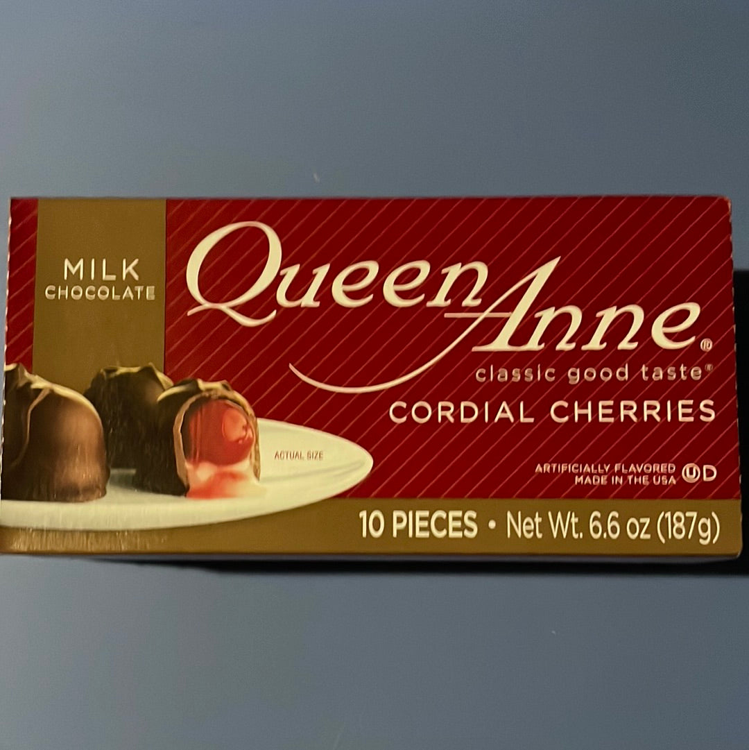 Queen Anne Cordial Cherries, 6.6oz