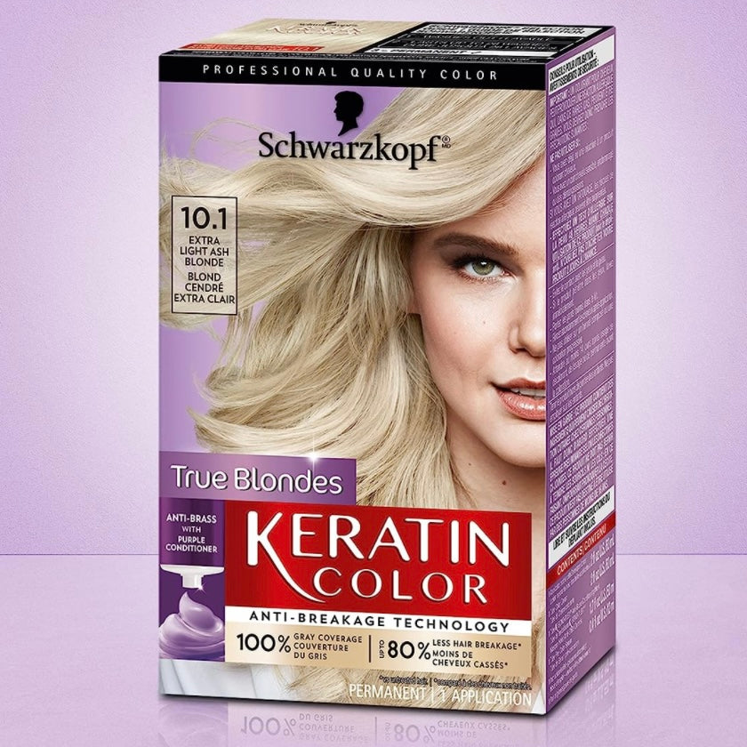 Schwarzkopf Keratin Color Permanent Hair Color