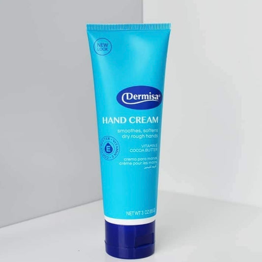 Dermisa Hand Cream | Nourishing Formula For Dry Hands | Contains Cocoa Butter, Collagen & Vitamin-E, 3oz