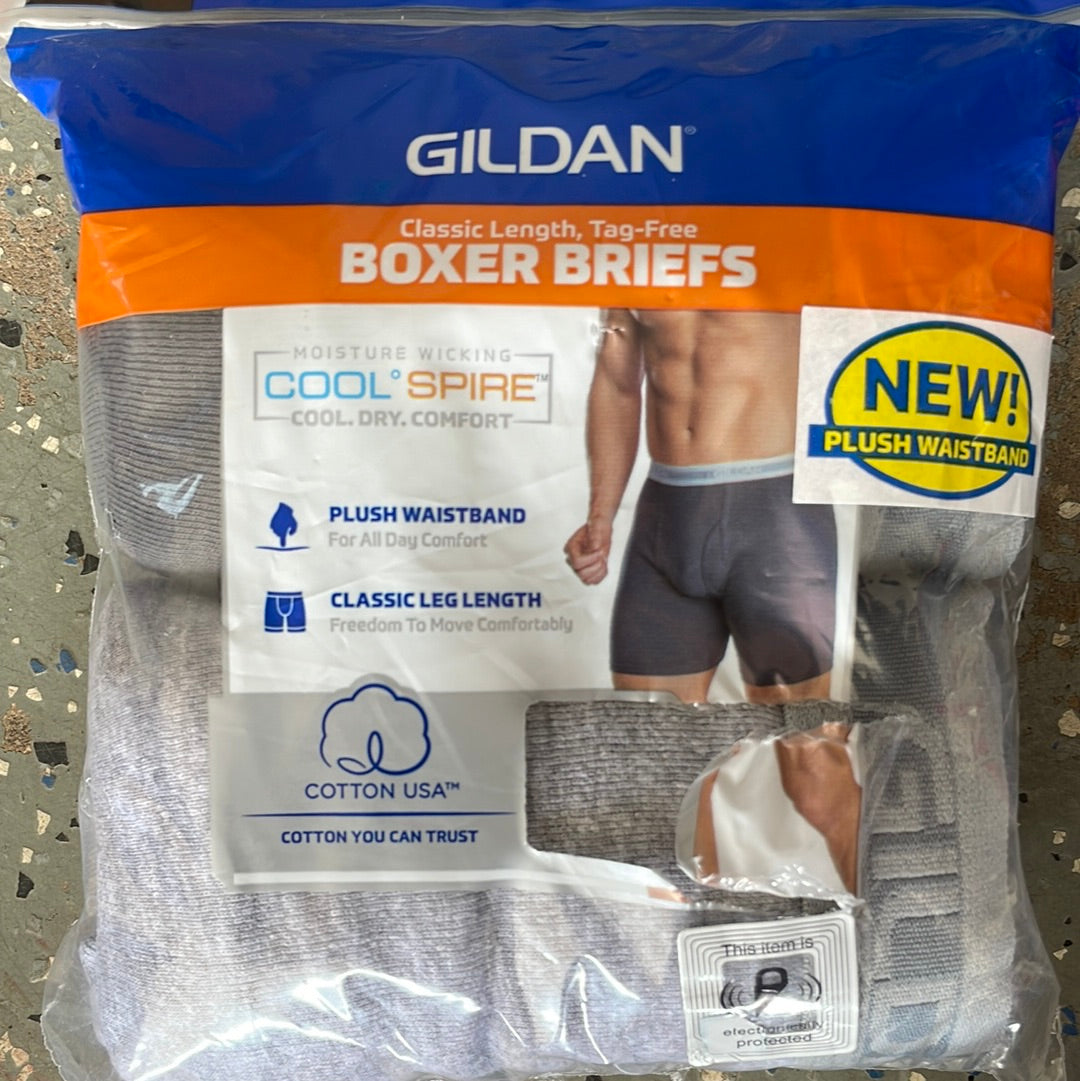 Mens, Gildan Boxer Briefs, 2 Pack
