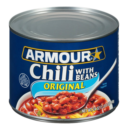 Armour Star Chili With Beans, 24oz