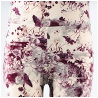 Leggings, Wine Floral