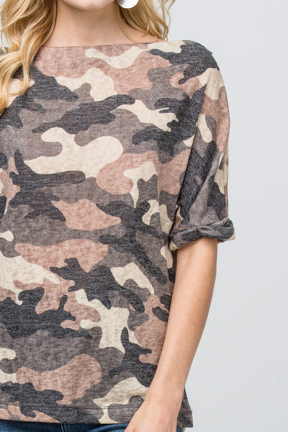 Shirts, Camo Over The Shoulder