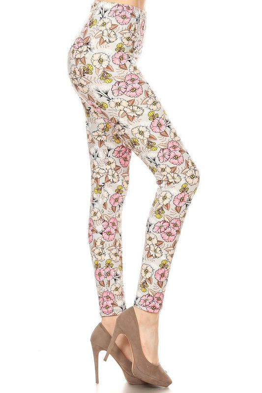 Leggings, All Over Floral