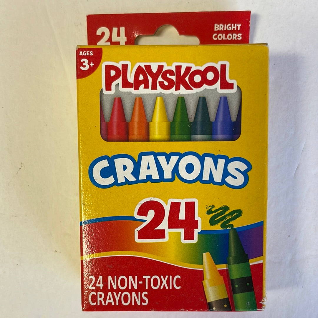 Playskool Crayons, 24 Ct