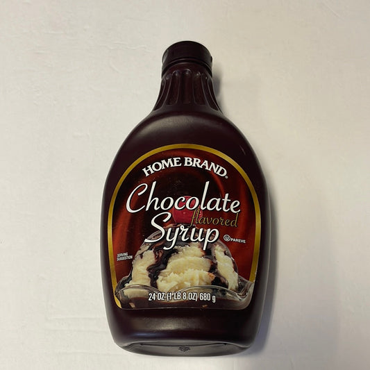 Home Brand Chocolate Flavored Syrup, 24 Ounces