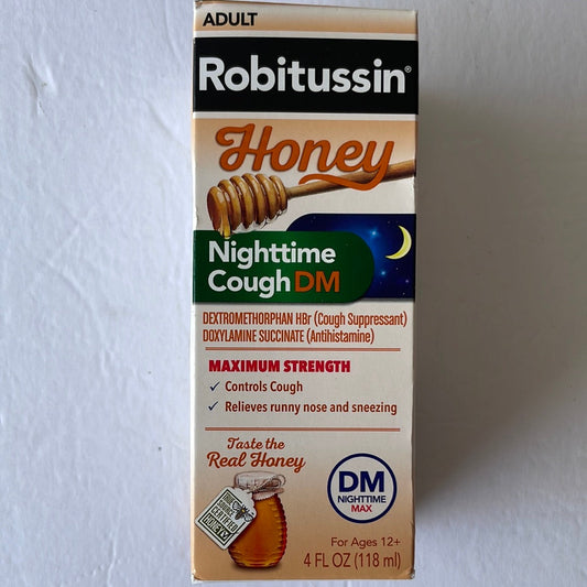 Robitussin Honey Nighttime Cough DM Adult