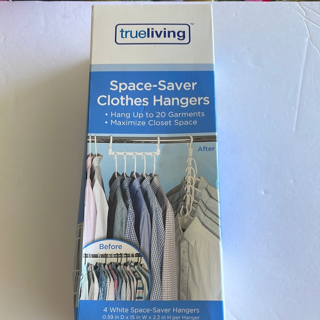 True Living Space Saving Clothes Hangers