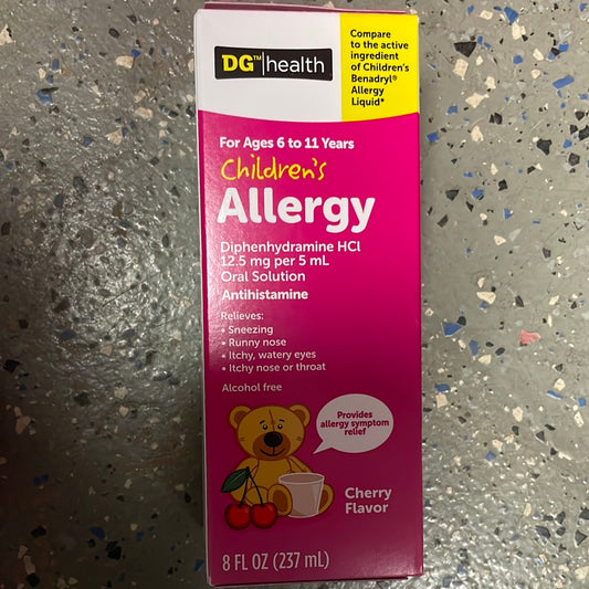 Youth, Children’s Allergy, 8Fl Oz