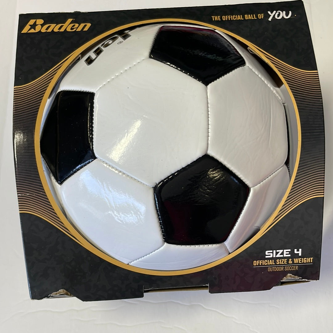Baden Sports Soccer Ball, Size 4