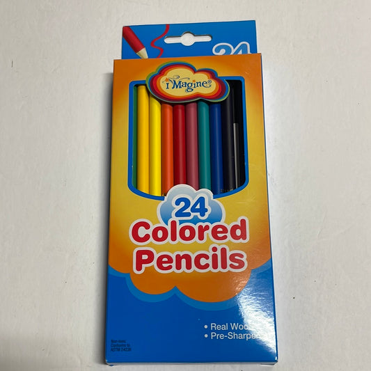 I Imagine Colored Pencils, 24 Ct