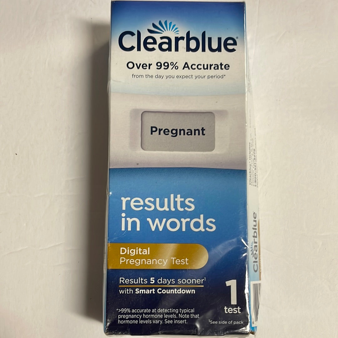Clearblue Digital Pregnancy Test, 1ct
