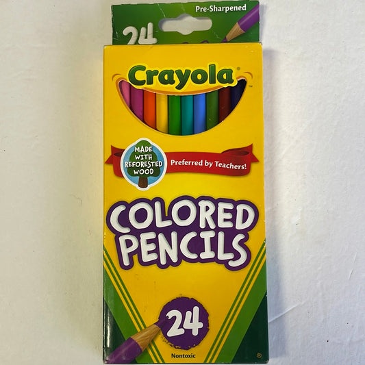 Crayola Colored Pencils, 24 Ct